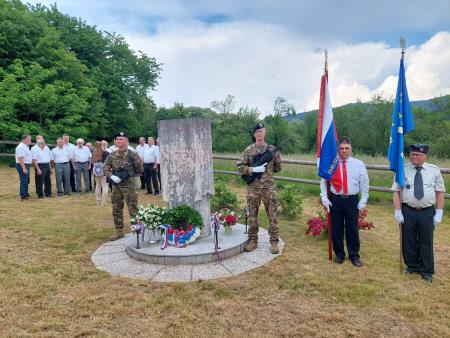 Komemoracija pri spomeniku v Kilovčah, 2.6.2023